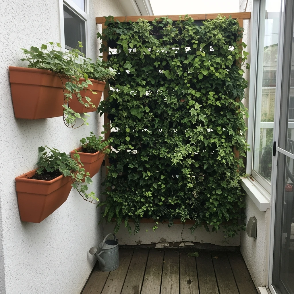 Vertical Garden Wall - 50 Simple Patio Decorating Ideas for a Beautiful, Cozy Backyard