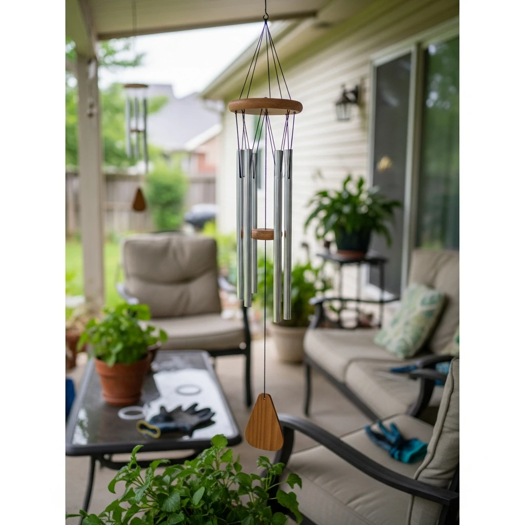 Wind and Sound Decor - 50 Simple Patio Decorating Ideas for a Beautiful, Cozy Backyard