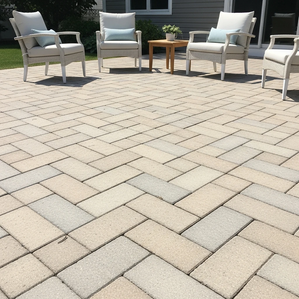Coastal-Style Paver Patio - 50 Stunning Paver Patio Ideas for a High-End Look