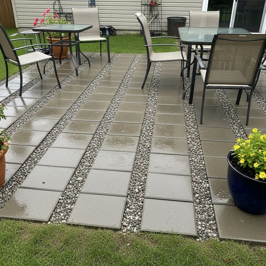 Permeable Eco-Friendly Pavers - 50 Stunning Paver Patio Ideas for a High-End Look