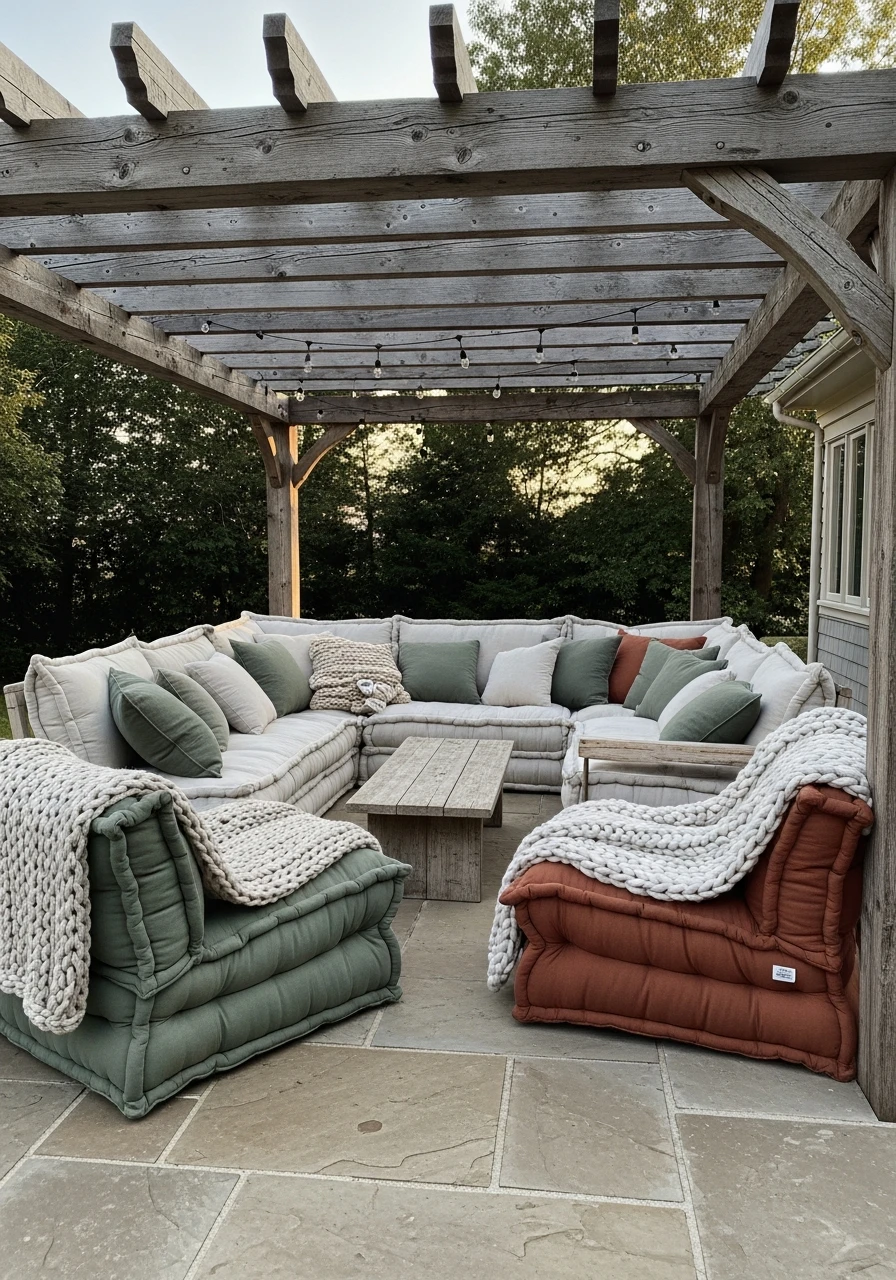 Rustic Farmhouse Style - 50 Genius Ways To Style Your Dream Pergola Patio