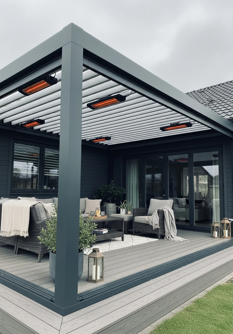 True Year-Round Use - 50 Genius Ways To Style Your Dream Pergola Patio