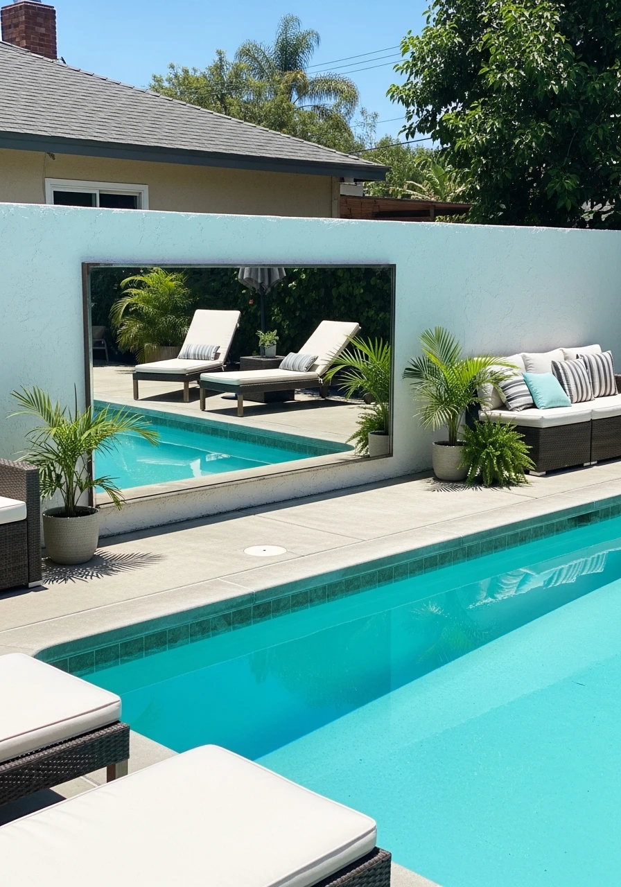 Weather-Safe Wall Decor - 50 Pool Deck Decorating Ideas for a High-End Look on a Budget