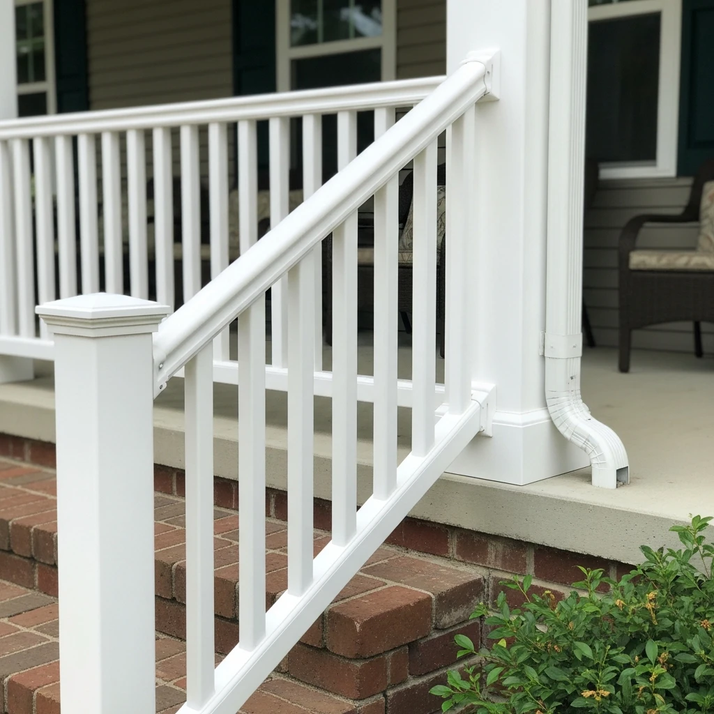 Vinyl Porch Railing System - 50 Porch Railing Ideas for a Budget-Friendly Upgrade