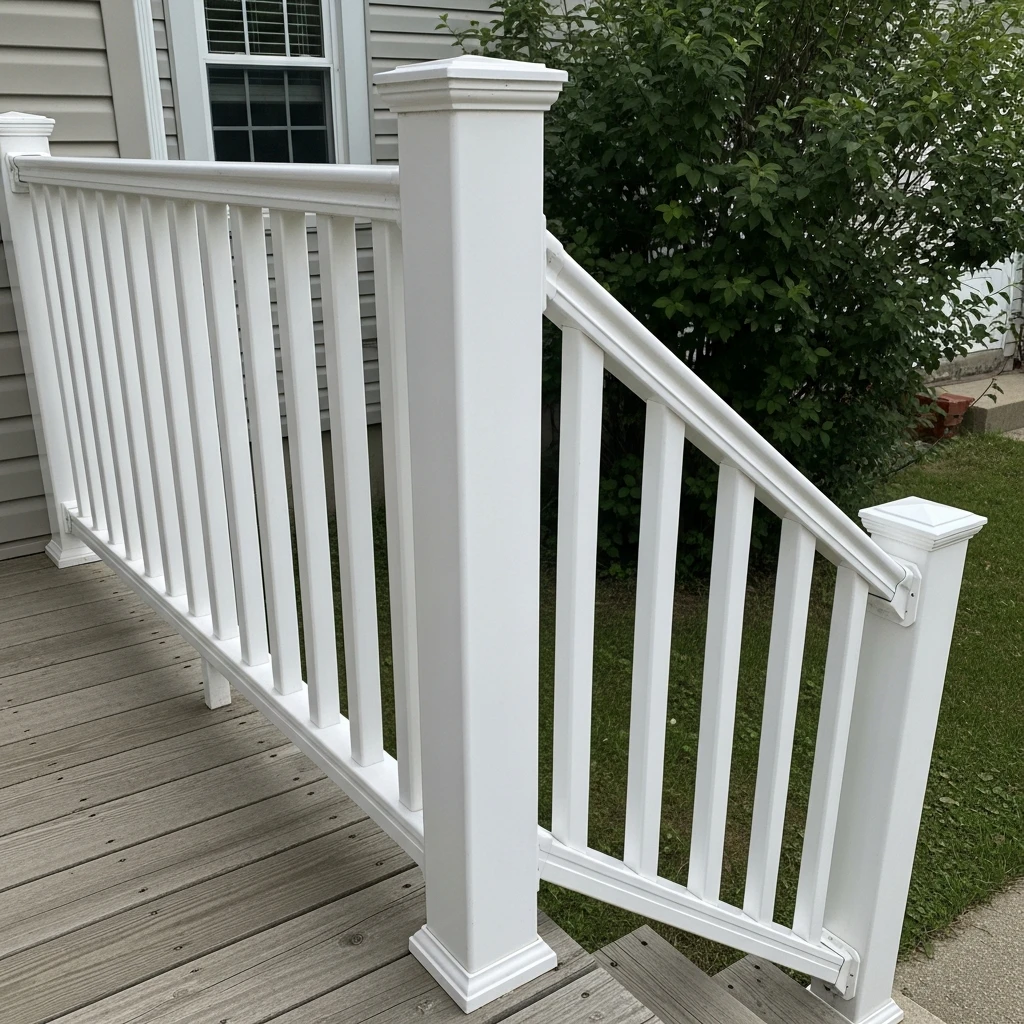 PVC Porch Railing - 50 Porch Railing Ideas for a Budget-Friendly Upgrade
