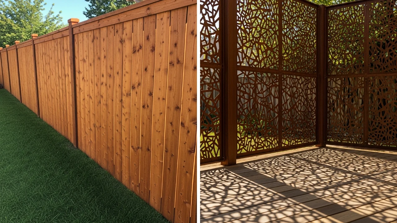 50 Privacy Fence Ideas - Addicted To Organization