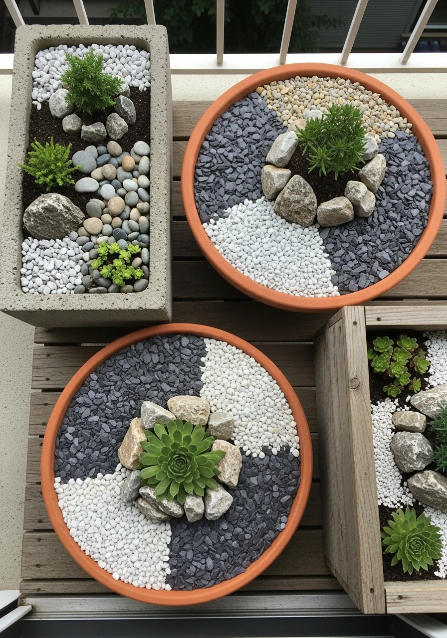 Rock Gardens in Planters - 50 Gorgeous Rock Garden Landscaping Ideas You Can Do
