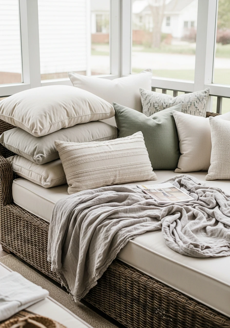 Porch Daybed Setup - Screened In Porch Decorating Ideas: 50 Ways To Make It Perfect