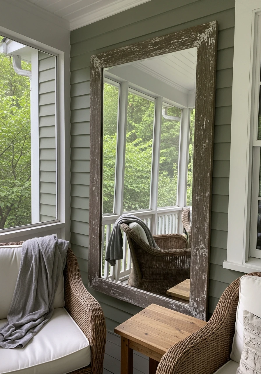 Decorative Mirrors - Screened In Porch Decorating Ideas: 50 Ways To Make It Perfect