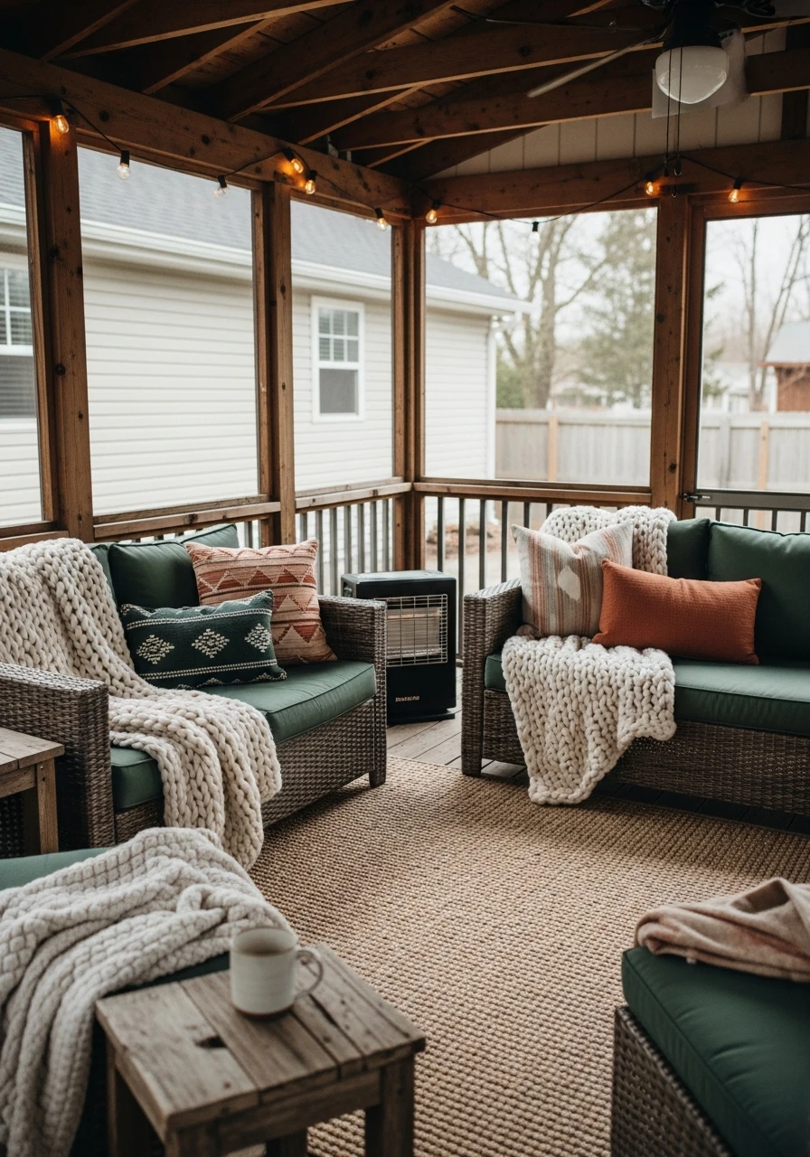 Year-Round Porch Decor - Screened In Porch Decorating Ideas: 50 Ways To Make It Perfect