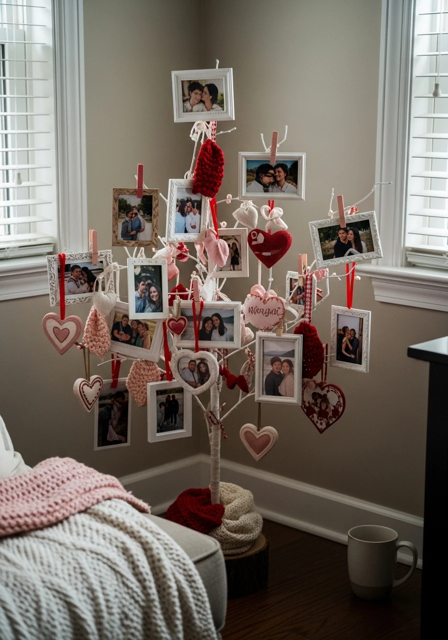Personal Photo Tree - Valentines Day Tree Ideas