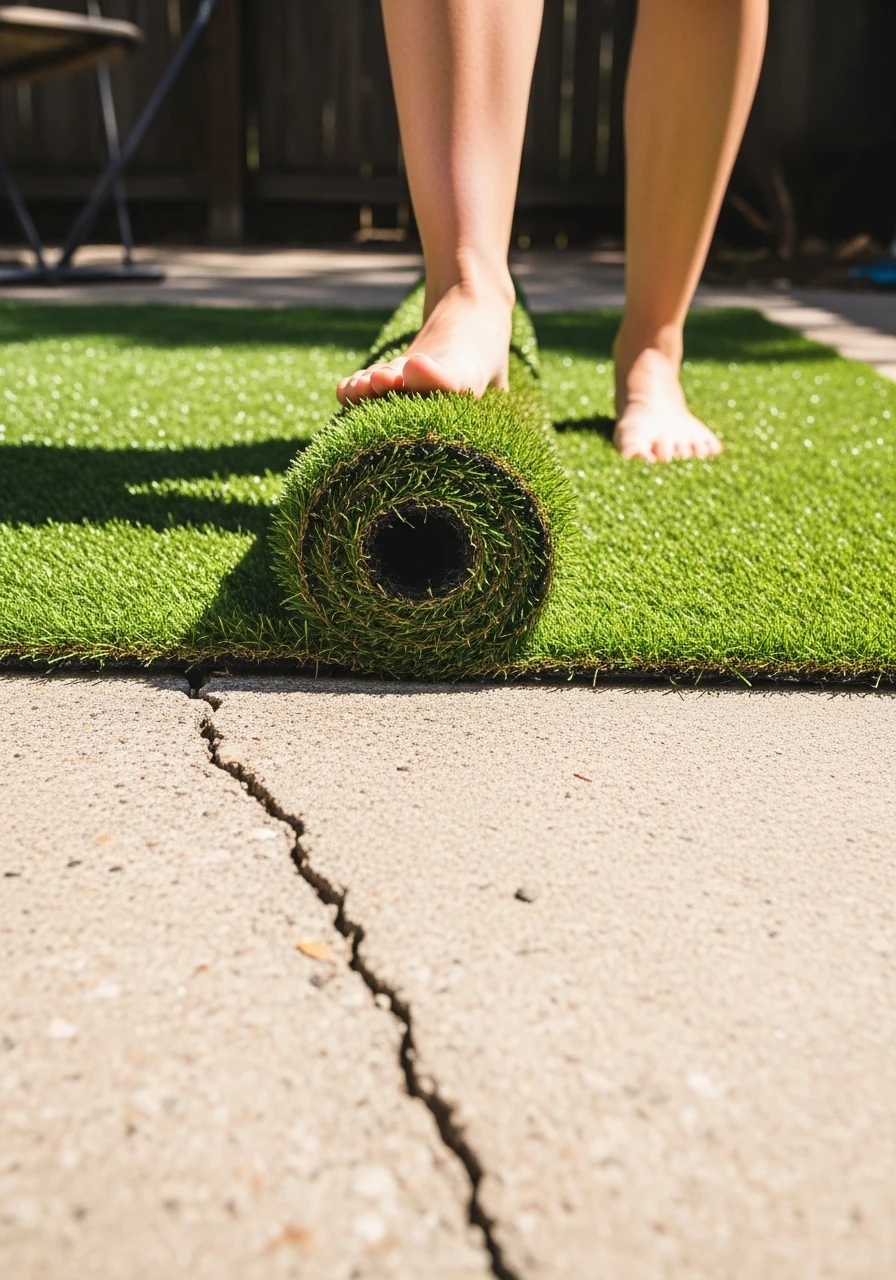 Fake Grass, Real Impact - 35 Renter-Friendly Backyard Ideas: High-End Style Without Losing Your Deposit