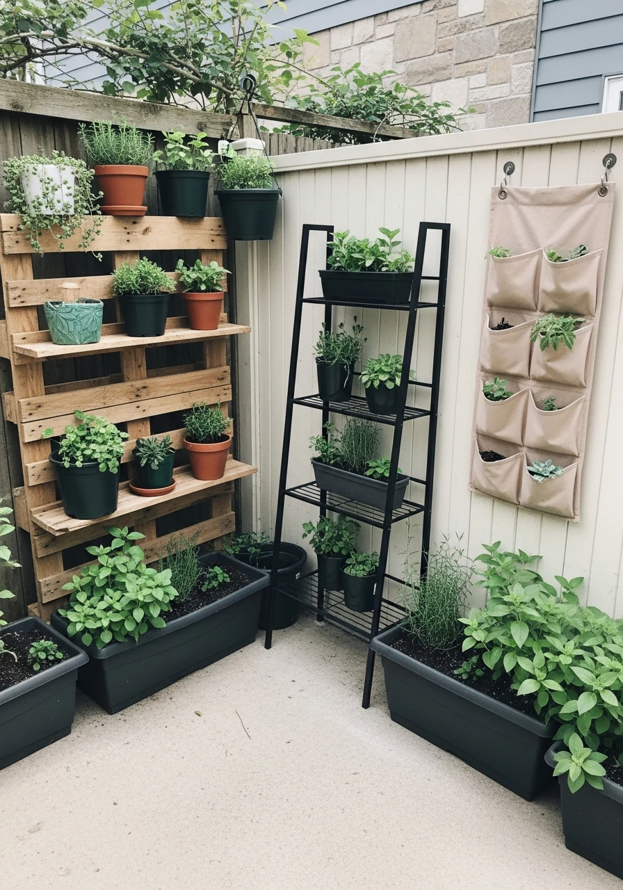 Build a Vertical Garden Wall - 35 Renter-Friendly Backyard Ideas: High-End Style Without Losing Your Deposit