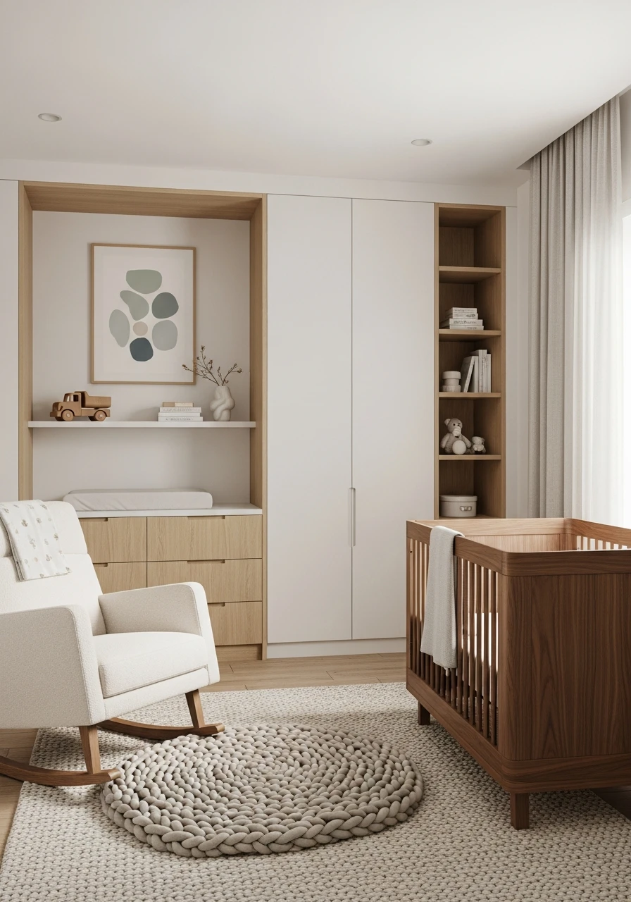 Modern Minimalist Look - 50 Best Baby Boy Nursery Ideas for a High-End Look on a Budget