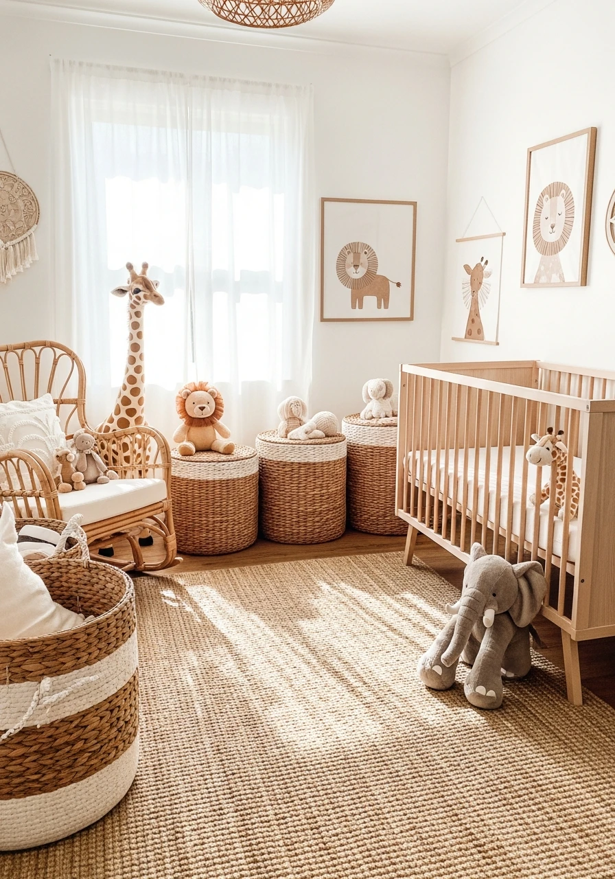 Safari Adventure Vibe - 50 Best Baby Boy Nursery Ideas for a High-End Look on a Budget