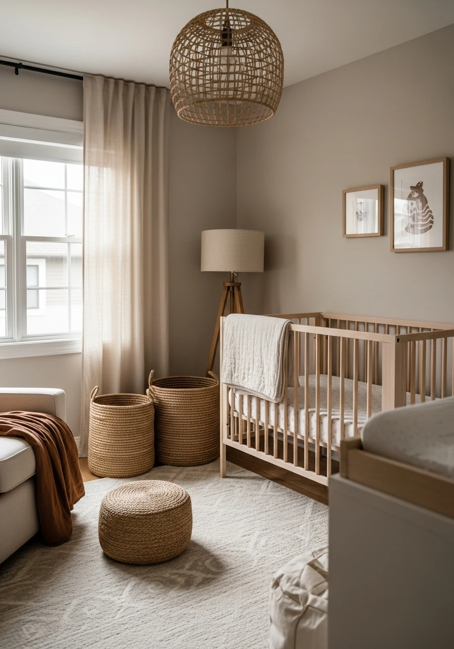 Neutral Earth Tones - 50 Best Baby Boy Nursery Ideas for a High-End Look on a Budget