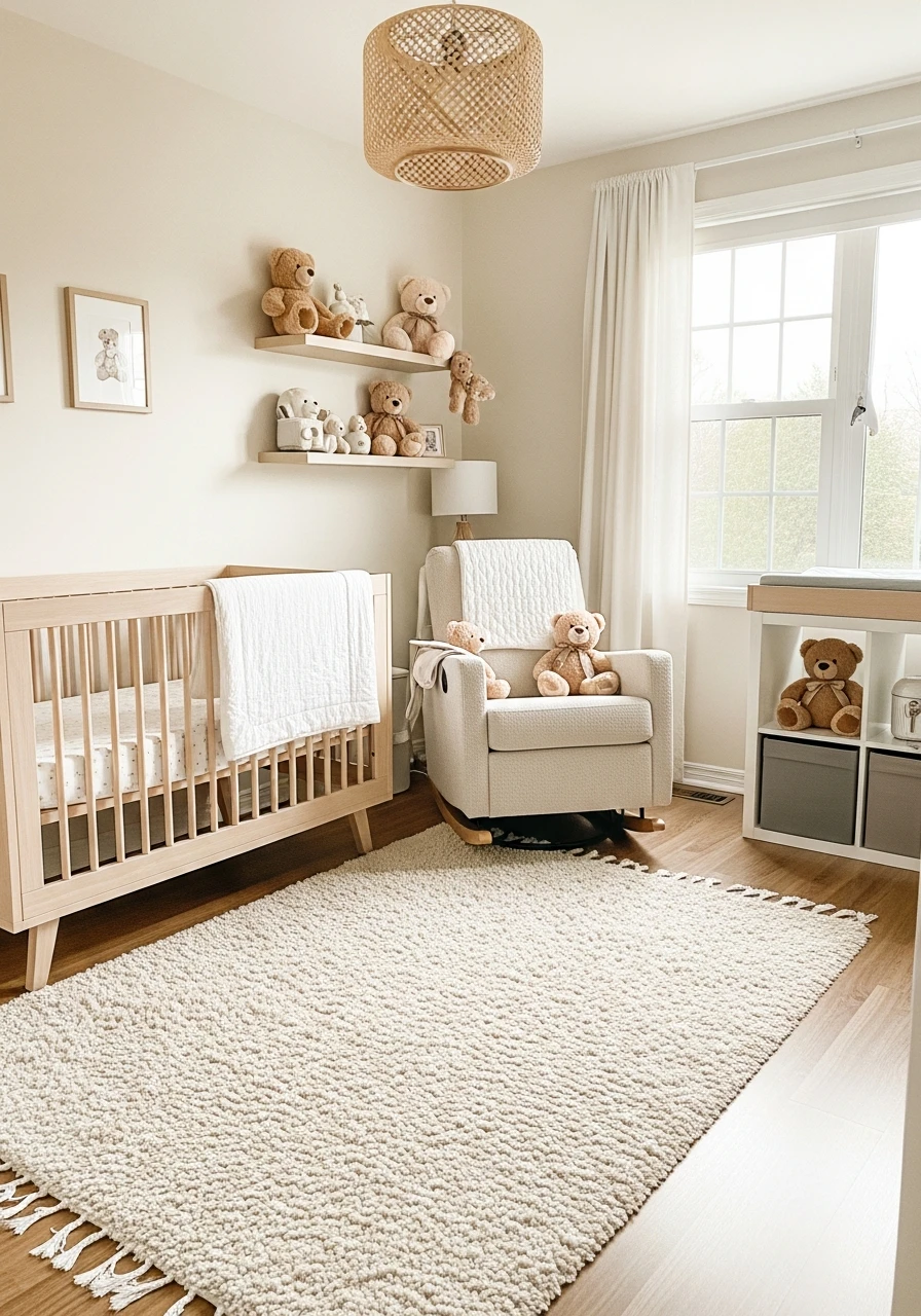 Classic Teddy Bear Theme - 50 Best Baby Boy Nursery Ideas for a High-End Look on a Budget