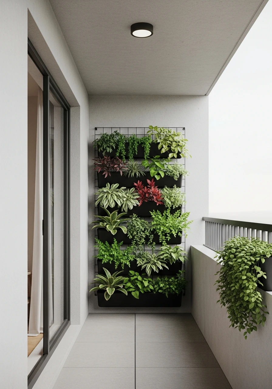 Vertical Wall Balcony Garden