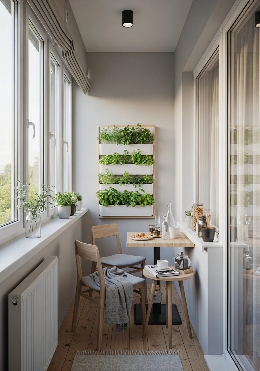 Vertical Herb Wall Garden