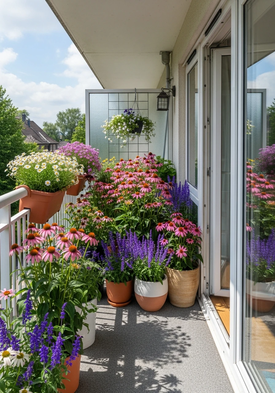 Pollinator-Friendly Balcony Garden