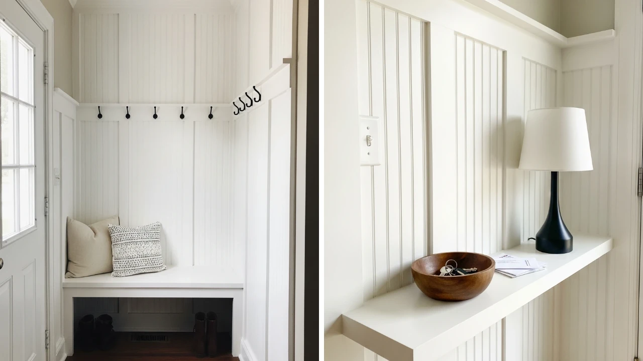50 Beadboard Entry Wall Ideas - Addicted To Organization