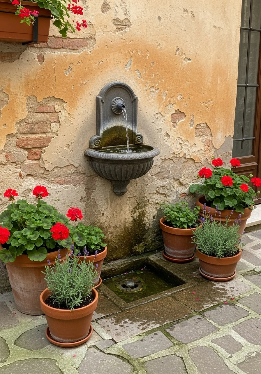 Add a Water Wall Fountain - 50 Budget European Backyard Ideas That Look High-End