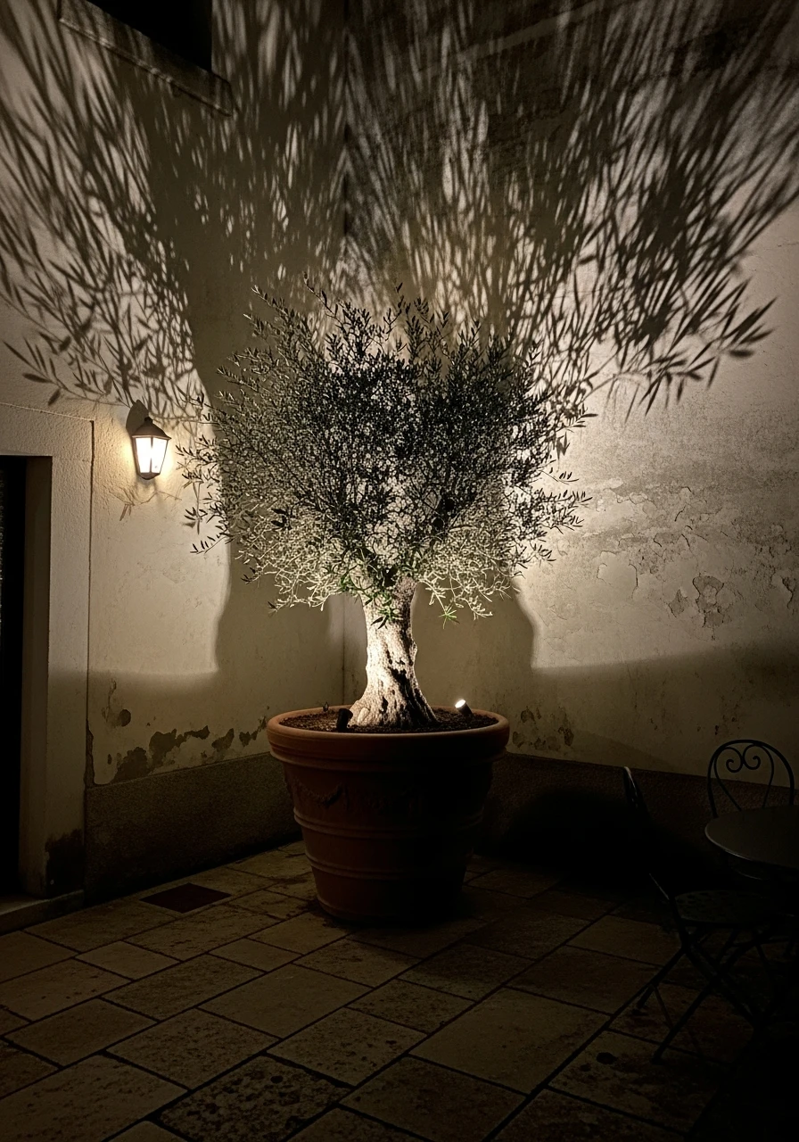 Uplight Your Plants - 50 Budget European Backyard Ideas That Look High-End