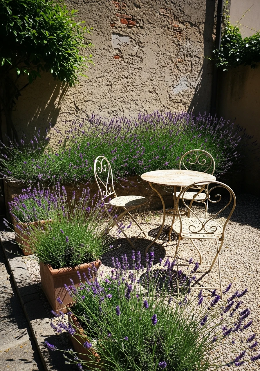 Add Lavender Plants - 50 Budget European Backyard Ideas That Look High-End