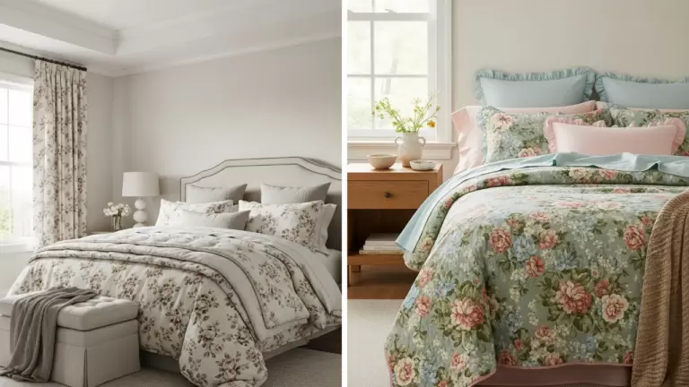 55 Floral Bedding Ideas