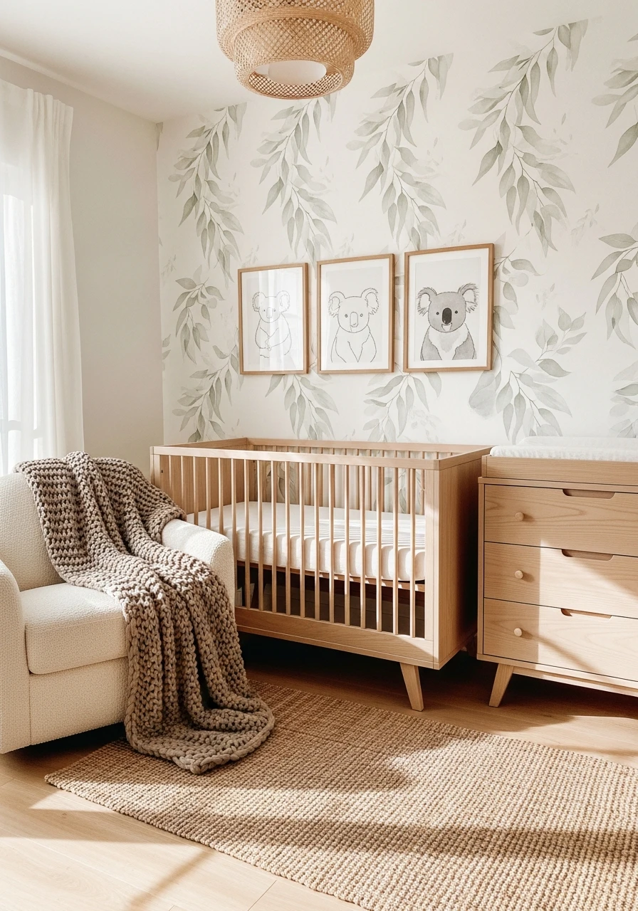 Soothing Koala Eucalyptus - 50 Best Gender Neutral Nursery Ideas for Stylish Parents