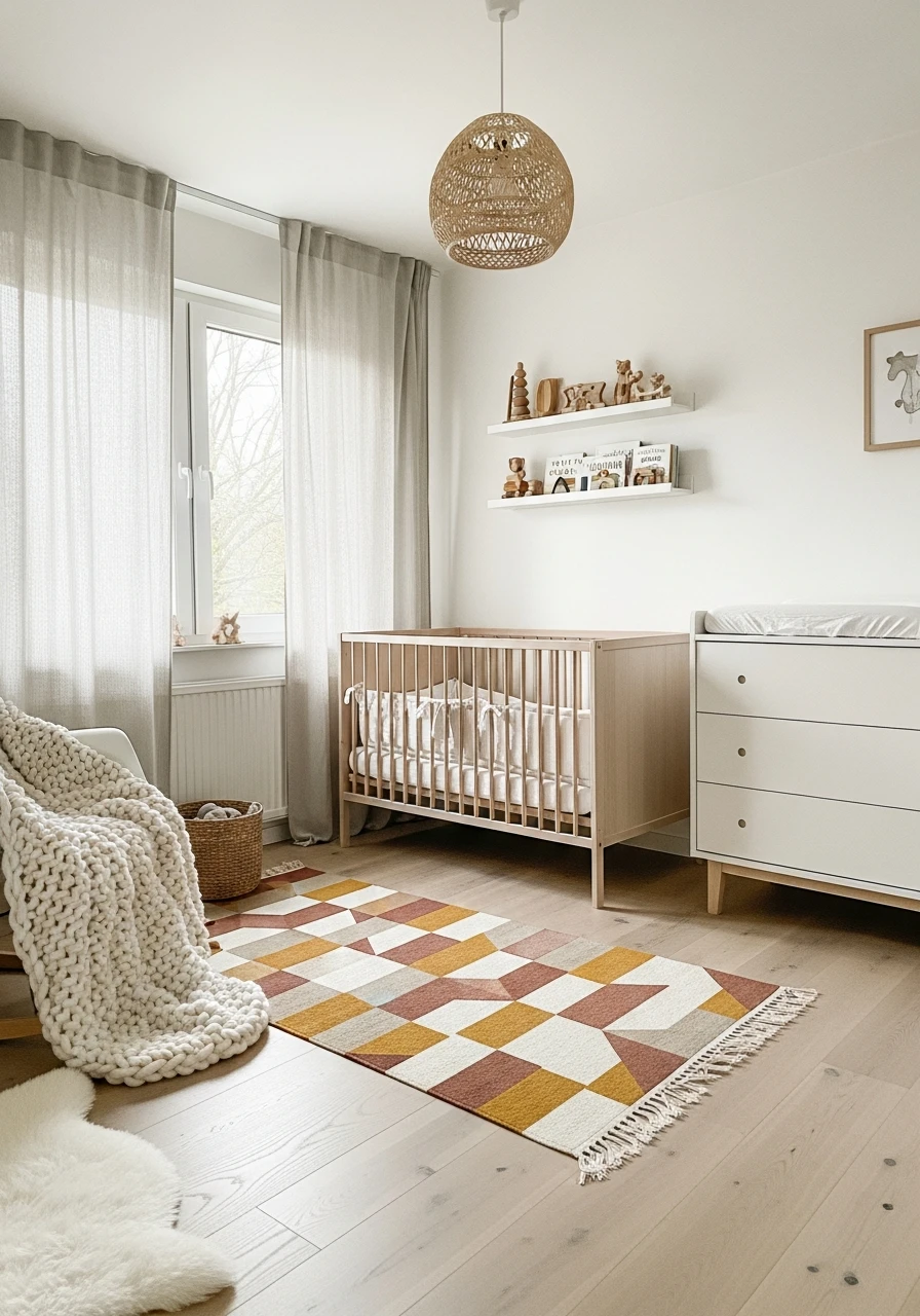 Bright Scandinavian Style - 50 Best Gender Neutral Nursery Ideas for Stylish Parents
