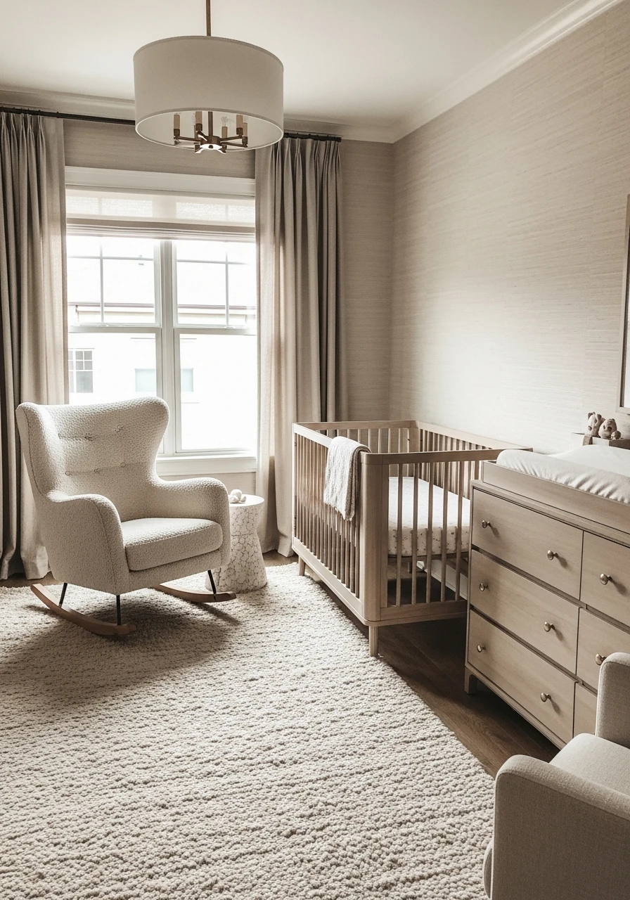 Plush Neutral Luxury - 50 Best Gender Neutral Nursery Ideas for Stylish Parents