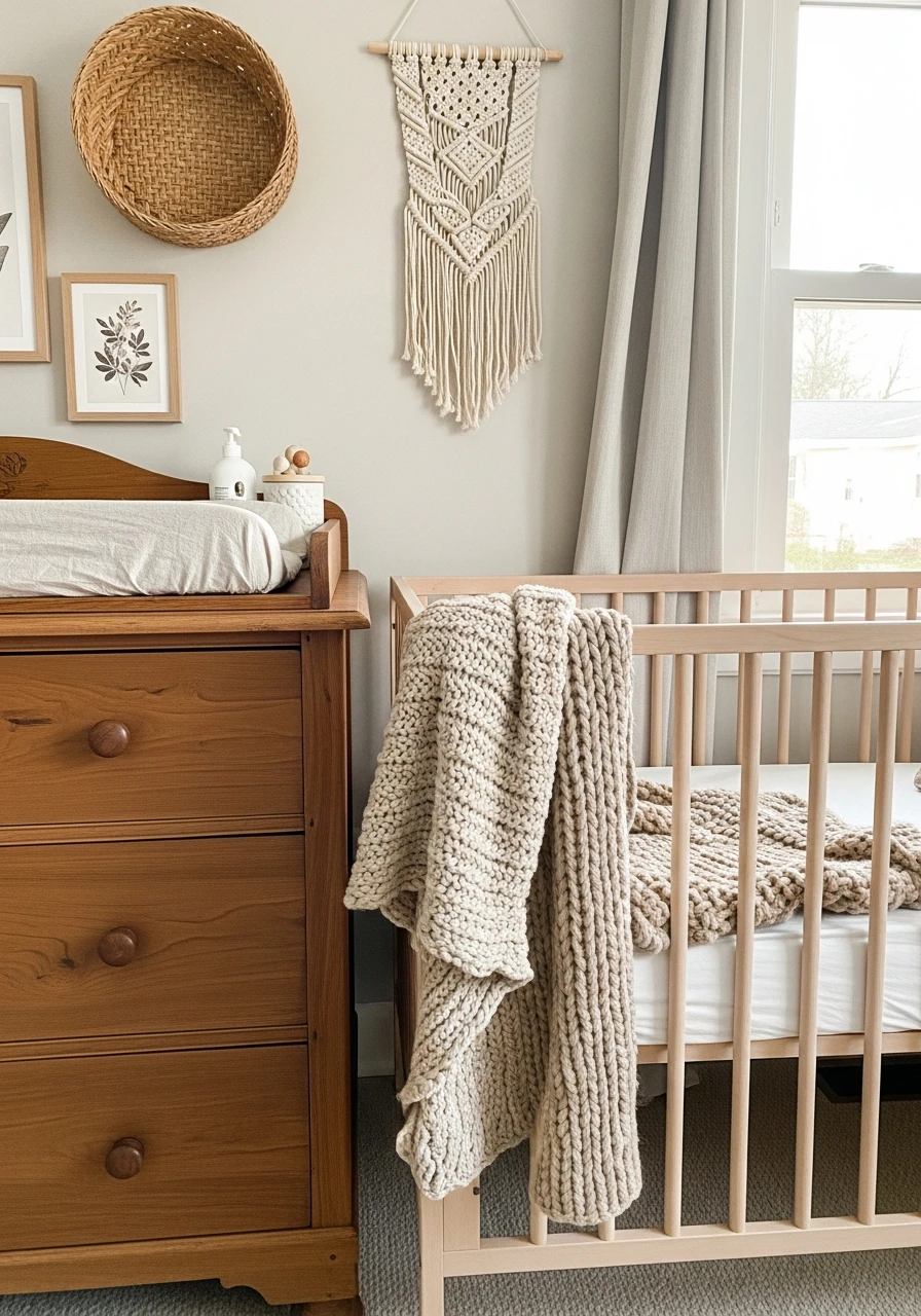 Eclectic Vintage Furniture - 50 Best Gender Neutral Nursery Ideas for Stylish Parents