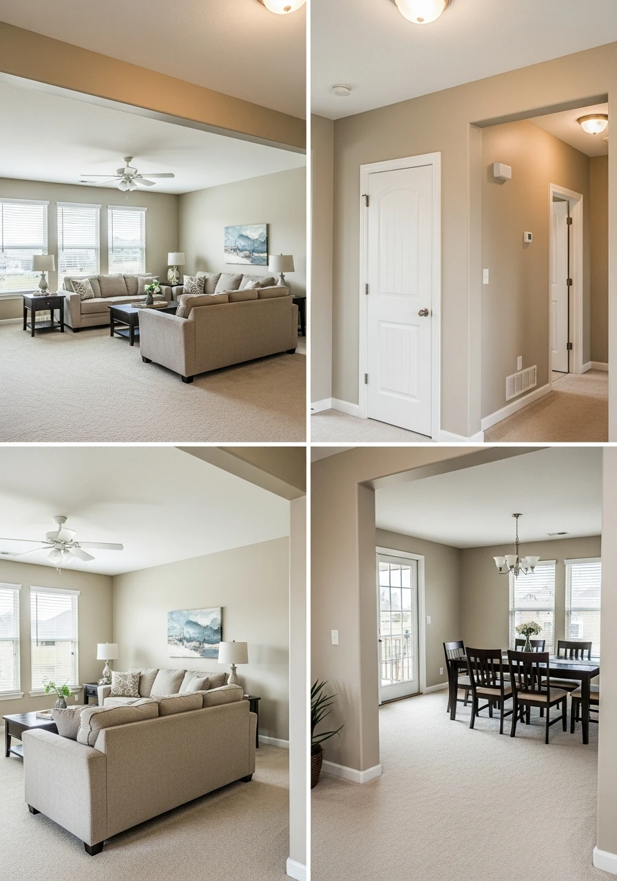 10. Accessible Beige: Balanced Greige for Entire Home Walls