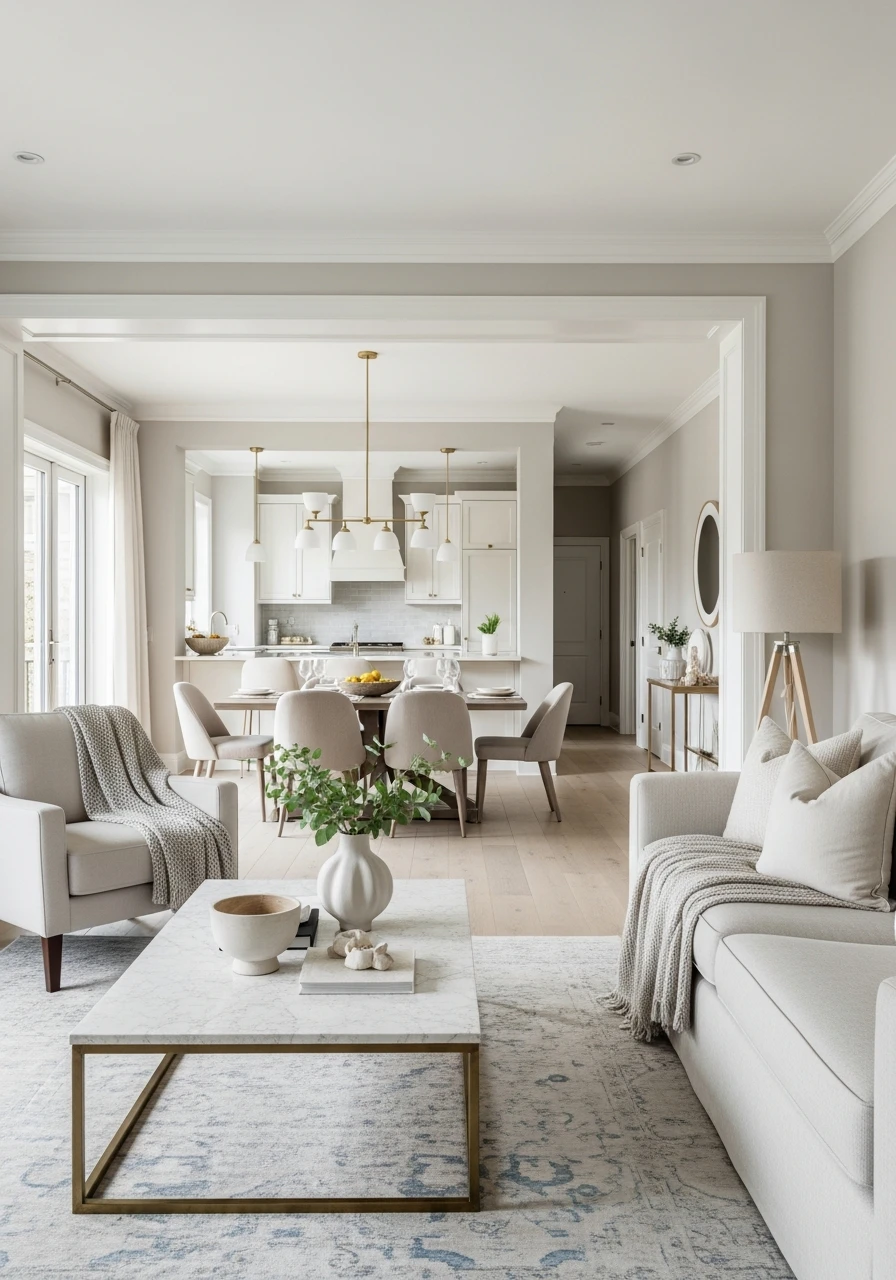 11. Crushed Ice: Light Greige for Airy Interiors