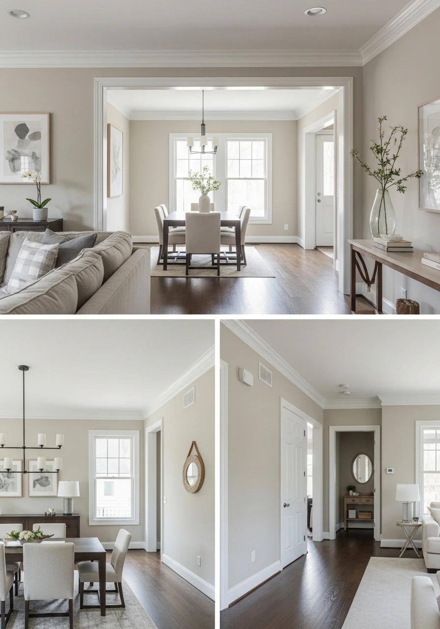 16. Edgecomb Gray: Timeless Greige for Seamless Interiors