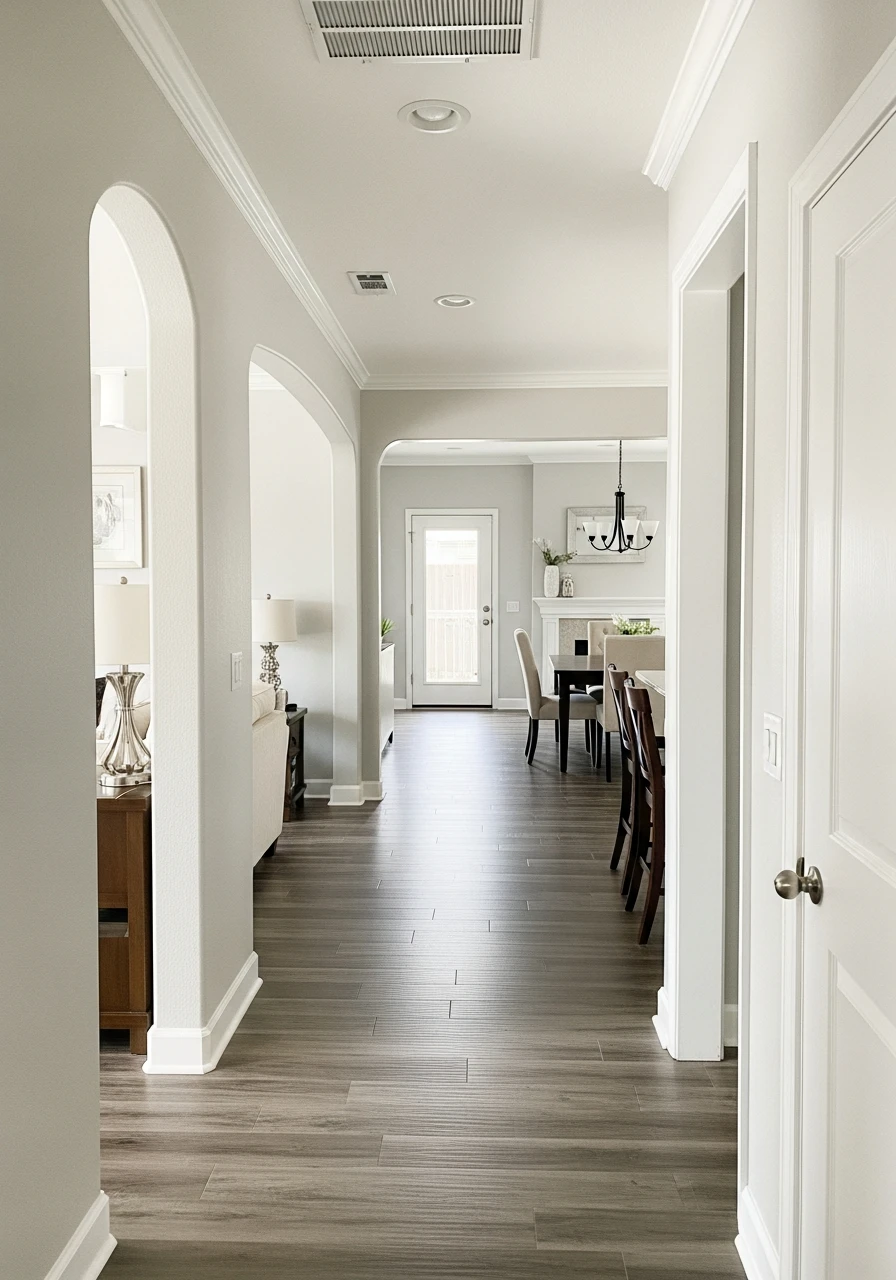 2. White Dove: Soft White for Seamless Flow