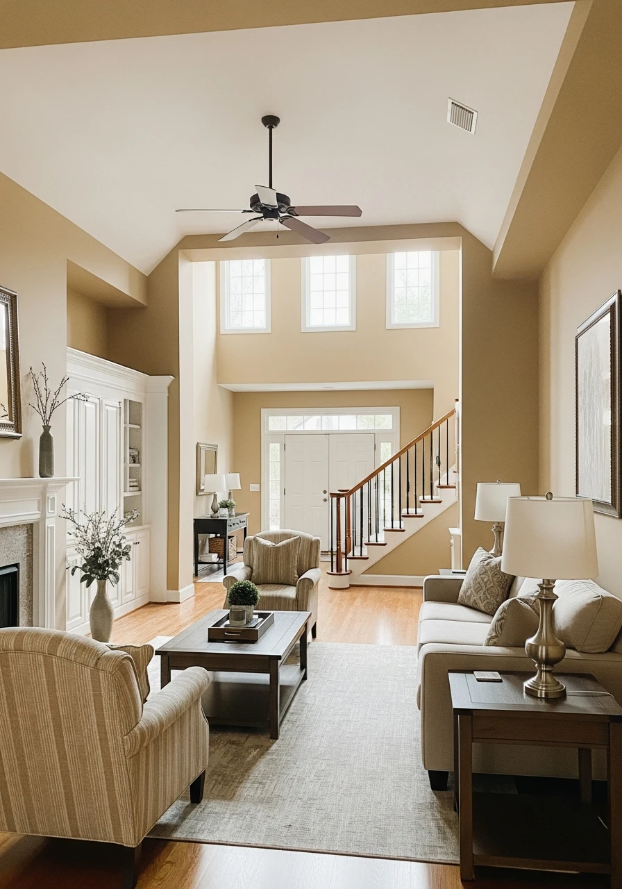 30. Sherwood Tan: Earthy Neutral for Traditional Spaces