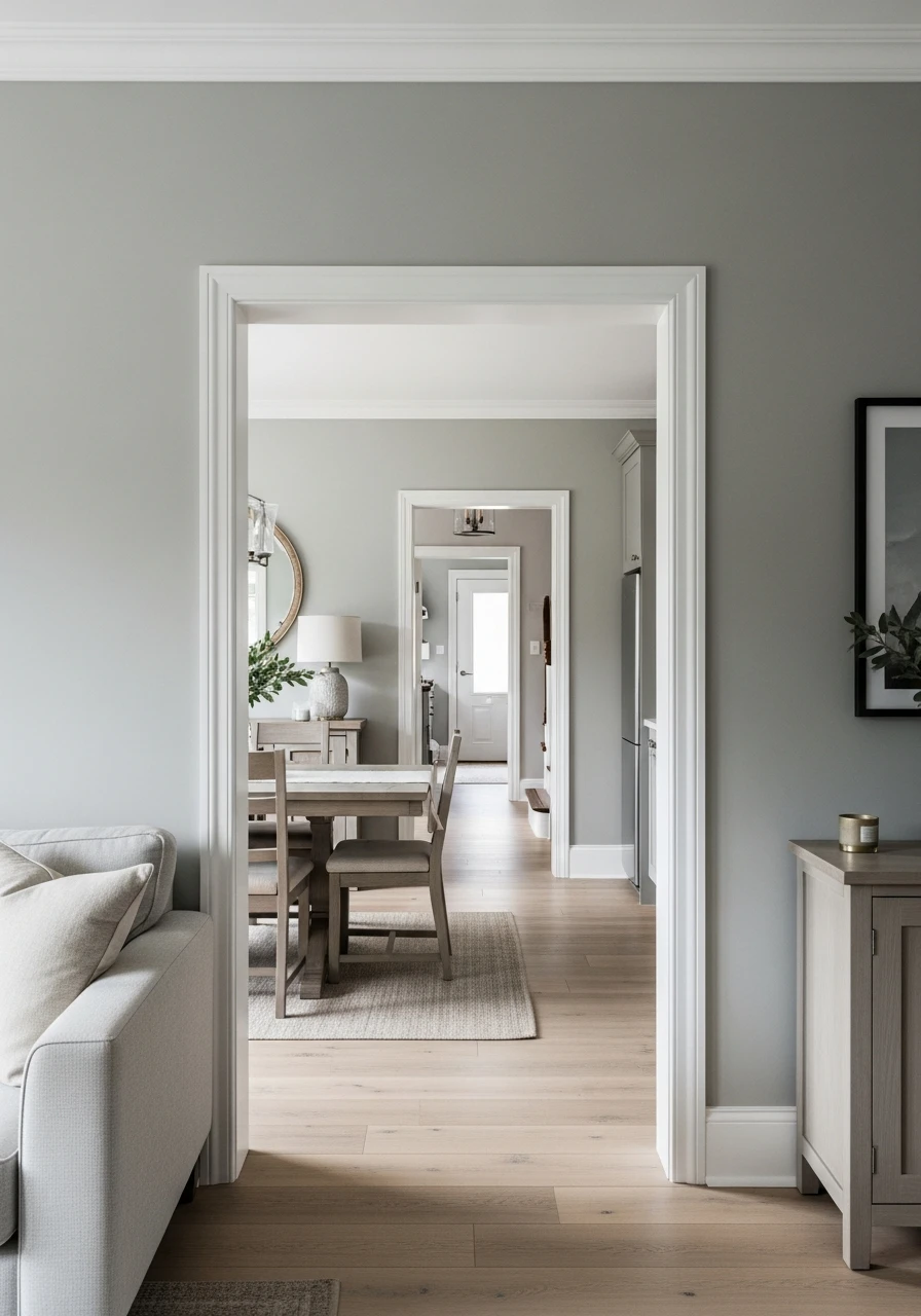 41. Rain Check: Gray-Green Neutral for Relaxed Palettes