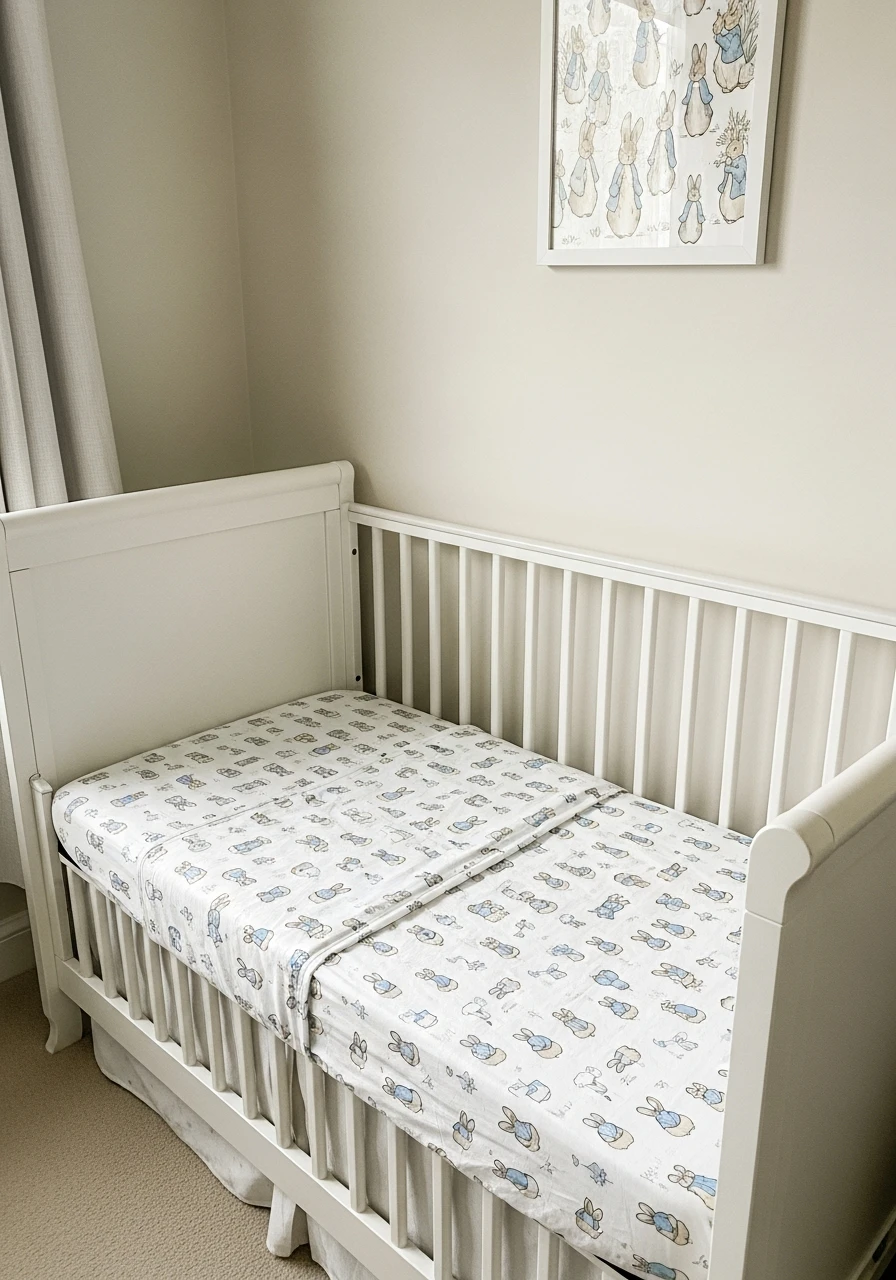 Peter Rabbit Crib Sheet Set - Peter Rabbit Nursery Ideas: Create a Magical Space!
