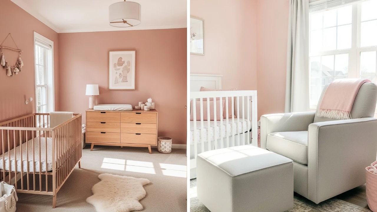 35 Chic Pink Nursery Ideas - Addicted To Organization