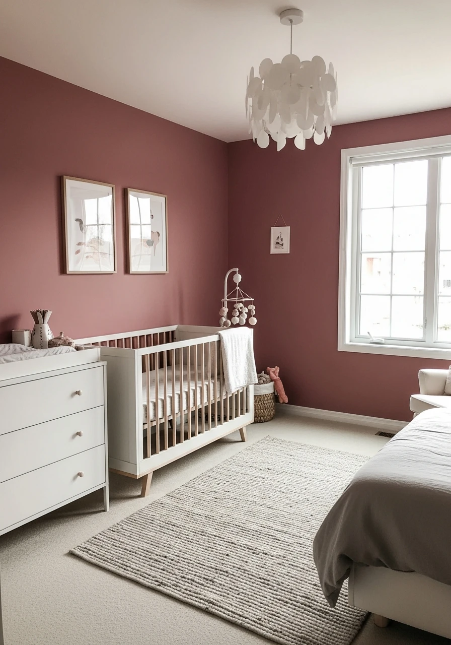 Choose Matte Finishes - 35 Chic Pink Nursery Ideas That Look Instantly High-End