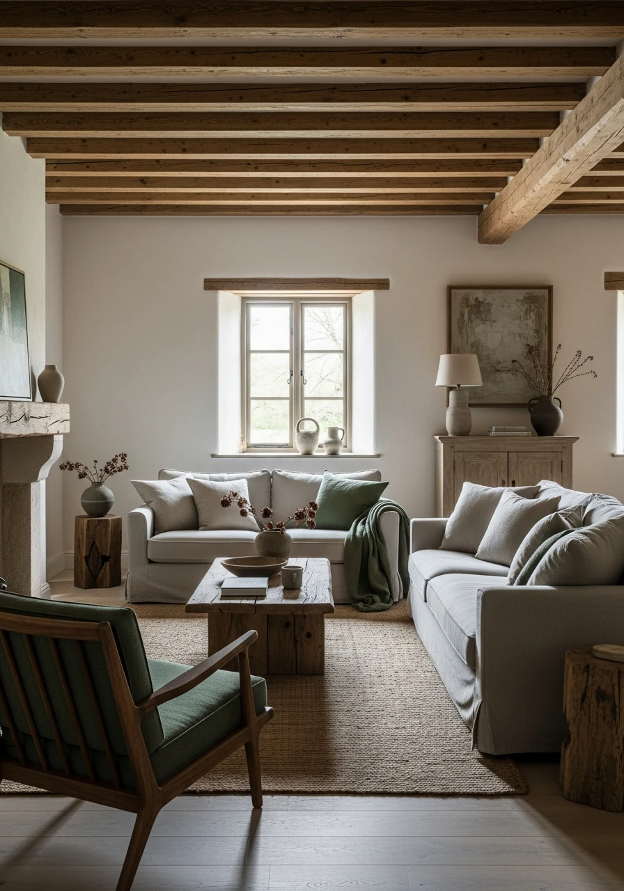 Unplugged Primitive Living Spaces