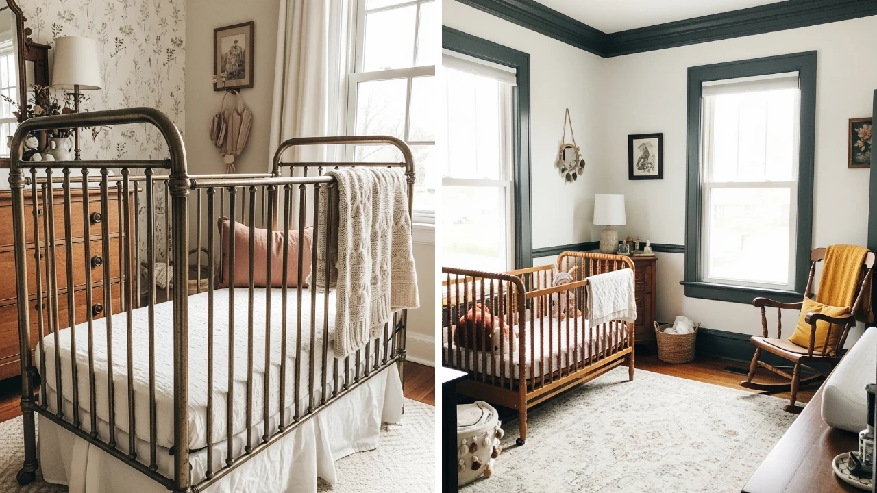 35 Vintage Nursery Ideas - Addicted To Organization