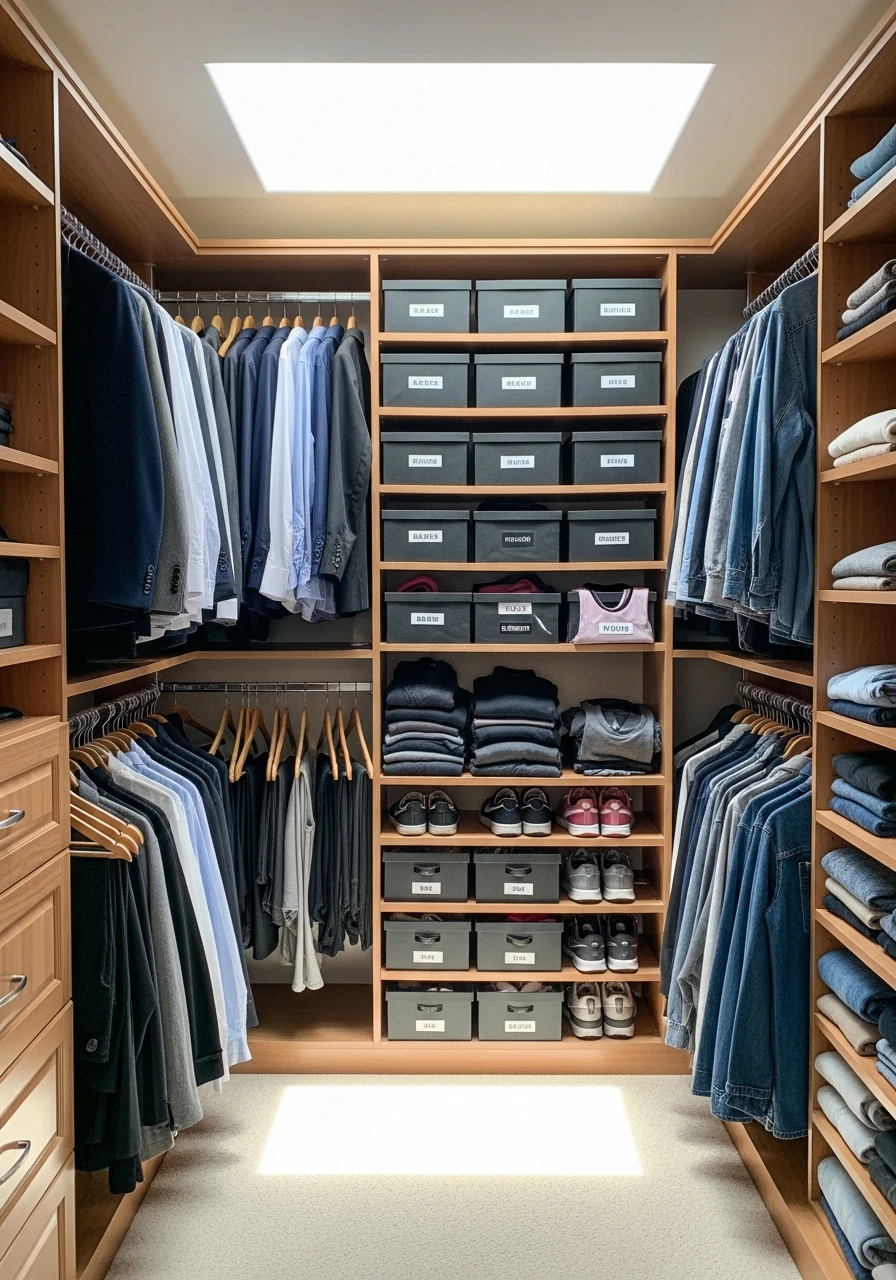 Categorize By Outfit Type - 50 Genius Walk In Closet Organization Ideas for a High-End Look