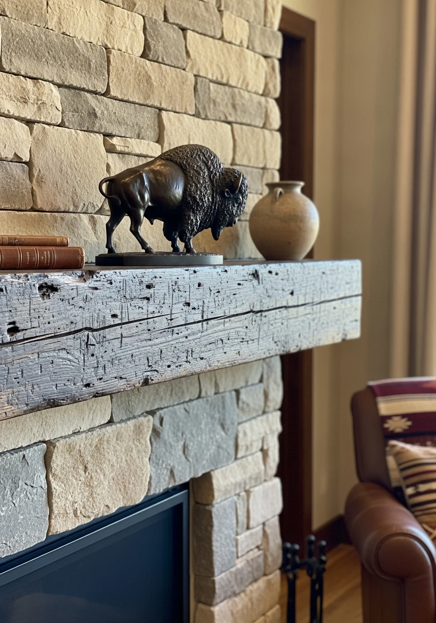 Horse and Bison Sculptures - 50 Simple Ways to Get Western Home Decor Ranch Style