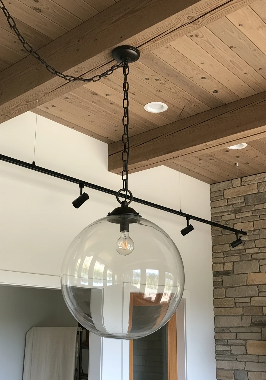 Blend Modern Rustic Lighting - 50 Simple Ways to Get Western Home Decor Ranch Style