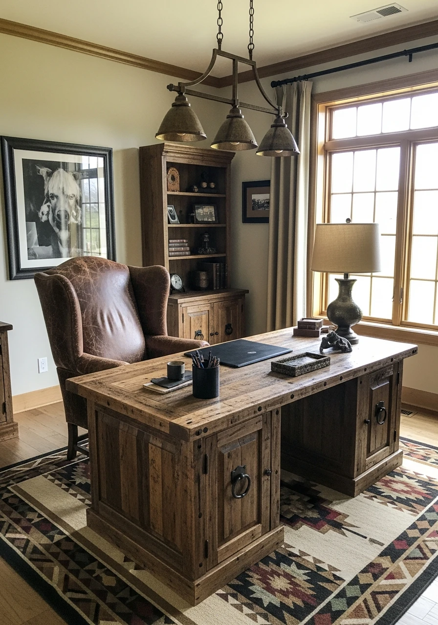 Ranch Style Home Office - 50 Simple Ways to Get Western Home Decor Ranch Style