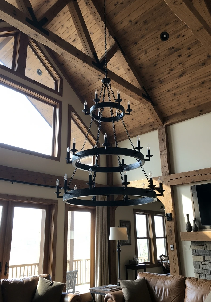 Wrought Iron Lighting - 50 Simple Ways to Get Western Home Decor Ranch Style