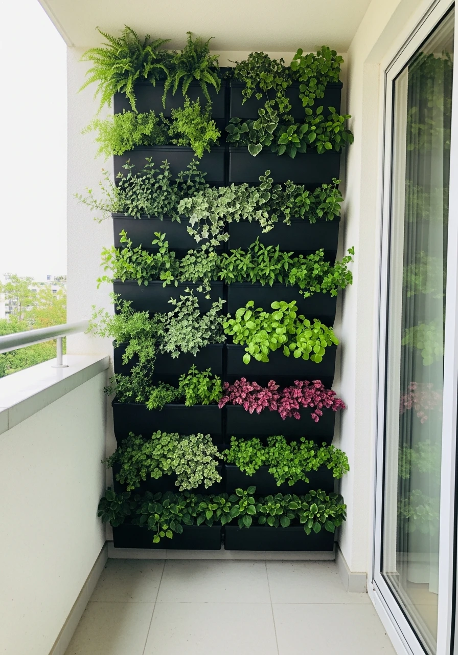Go Vertical with Gardens - 50 Budget-Friendly apartment patio ideas That Look High-End